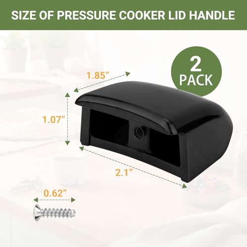 85803 Pressure Cooker Cover Handle Replacement for Presto Pressure Canner, Fits for 13-22 Quart Pressure Canner 01781, 0178005(2 Pack)
