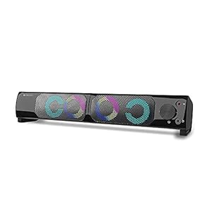 (Renewed) Zebronics Zeb Wonderbar 10 USB Powered 2.0 Computer Speaker with RGB Lights