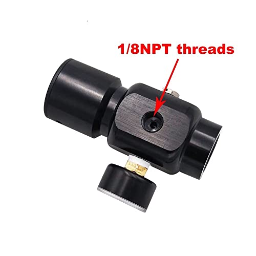 Vavoger Upgrade Paintball Co2 Pressure Regulator Mini Sef Super Fast Refresh Hpa Regulator Input 1500Psi Output 0 To 130Psi #TOP6
