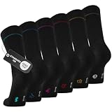 Effeet Socken Herren, 6 Paar Business Herrensocken aus atmungsaktiver Baumwolle ohne drückende Naht, Anzug Socken mit Geschenkbox,Strümpfe für Altag und Freizeit, Männergeschenke
