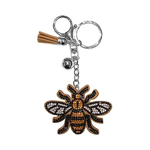 EuroStick Manchester Big City Bee Keyring Keychain Skyline Bagcharm (Manchester Bee Diamante Keyring) Cover