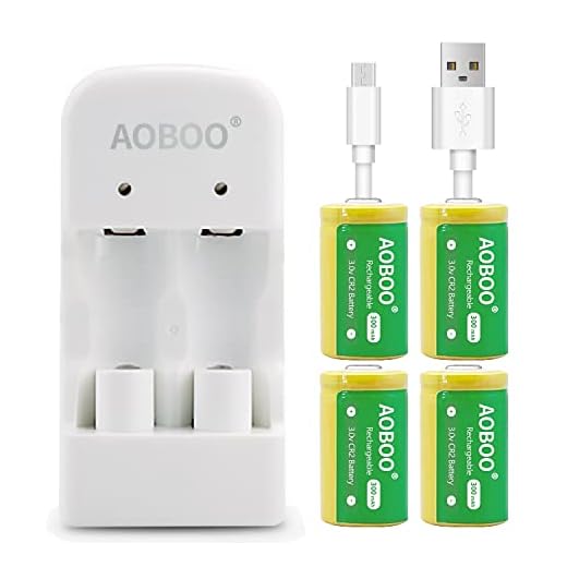 CR2 3V 300Mah Rechargeable Battery USB Charger For Scope Golf Range Finder Lithium Battery CR2 3Volt CR15H270 CR15266 CR15270 Cr2 3v Charger (4pcs Batteries)