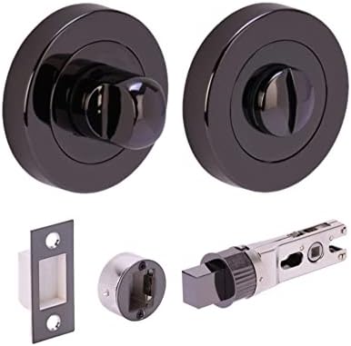 WELDER Modern Luxury Bathroom Door Handle Matte Satin Nickel