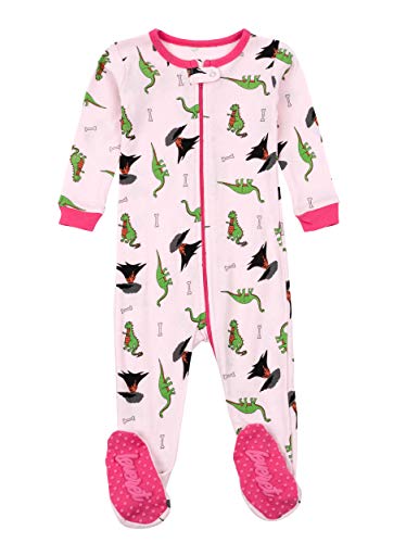 Image of Leveret Kids Pajamas Baby Boys Girls Footed Pajamas Sleeper 100% Cotton (Size 6-12 Months-5 Toddler)
