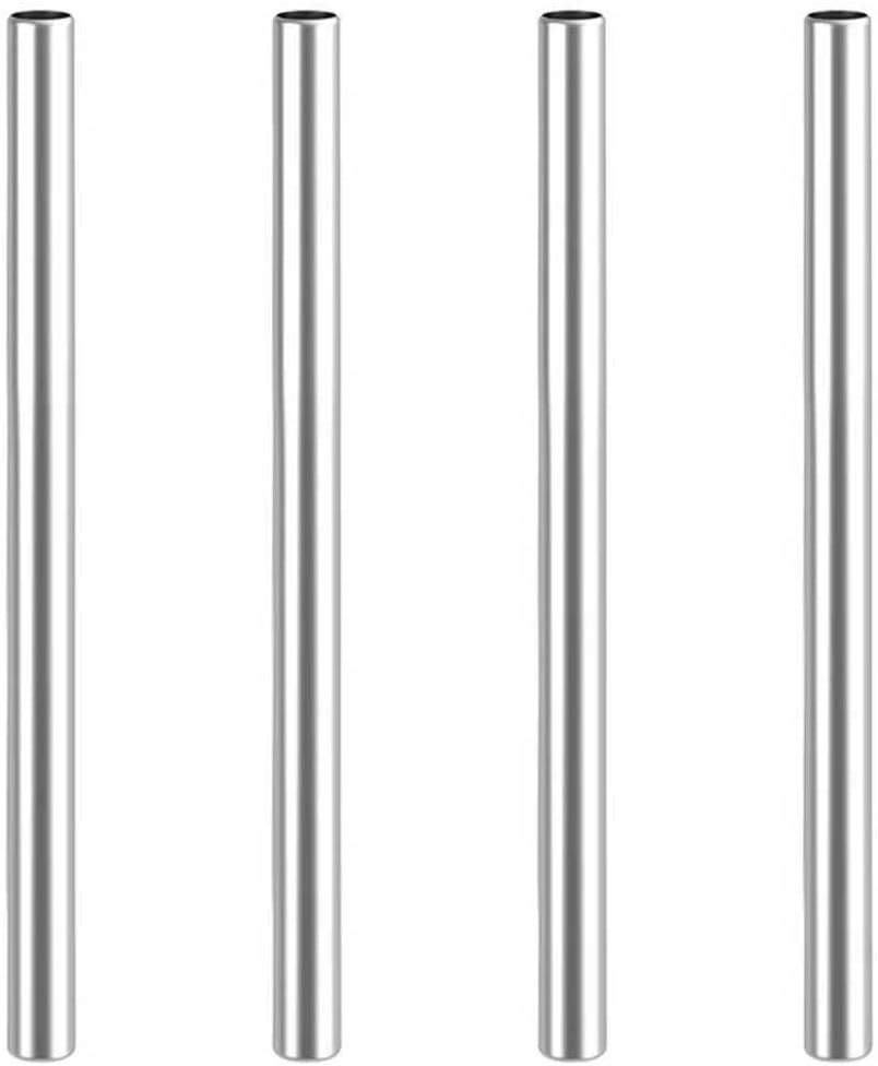 Stainless Steel Replacement Straws for Kids Stainless Steel Smoothie Cups – Food-Grade 304 Stainless Steel – Set of 4 – 105 mm