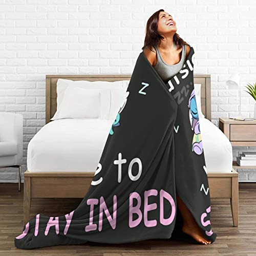 Fleece Throw Blanket 50"X61", Super Soft And Cozy Plush Throw For Sofa Bed, Warm And Lightweight Adult Velvet Bed Throw #TOP4