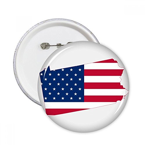 Pins USA Pennsylvanie pour customiser un sac à dos de voyage look urbain branché