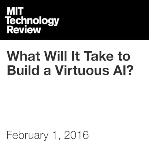 『What Will It Take to Build a Virtuous AI?』のカバーアート