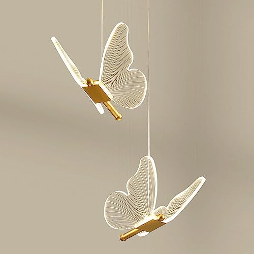Éclairage sur mesure Butchly avec plafond dimmable et lustres à hauteur réglable