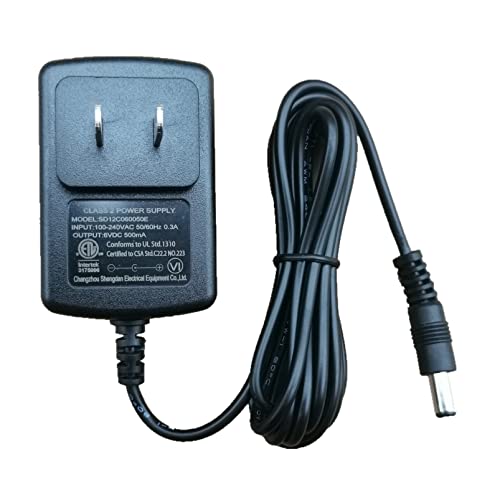 6V500mA Charger for Kids Ride On Car Toys 6 Volt Battery Charger for Hello Kitty SUV Kid Trax Toddler Quad ATV Electric Battery Powered Ride-Ons Toys