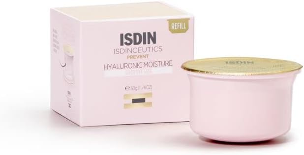 Isdinceutics Hyaluronic Moisture Sensitive Skin, Refill 1.76 oz | Hyaluronic Acid, Lightweight & Fast-absorbing Texture, Deeply Hydrates, Helps Alleviate Redness, Dermatologist Recommended