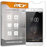 REY 2X Protector Pantalla para ZTE Nubia Z11, Cristal Vidrio Templado Premium