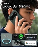 Spigen Liquid Air Magfit Hülle für Google Pixel 11 Pro -Abyss Green – Ansicht 3