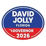 David Jolly for Florida Governor 2026 Car Magnet - Vote David Jolly Vehicle Magnet, Florida Governor Elections 2026 Magnet - 6" x 4.5"