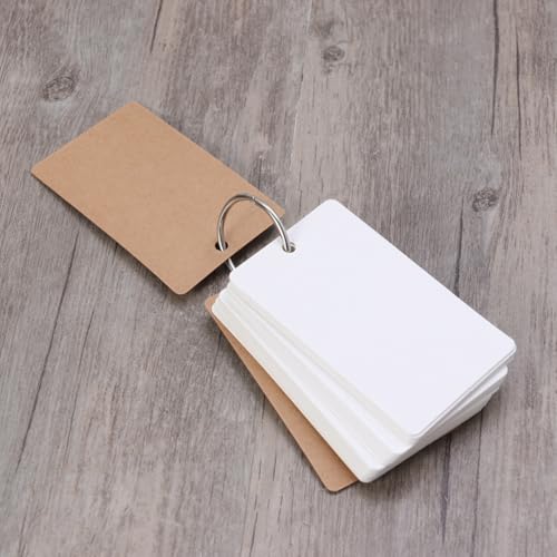 Tarjetas de estudio de 5.4x9cm SOIMISS en papel kraft de 300 páginas para notas de bolsillo 6