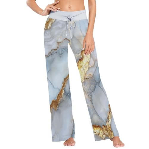 Pantalon de pyjama doux femme XS en maille respirante d'automne