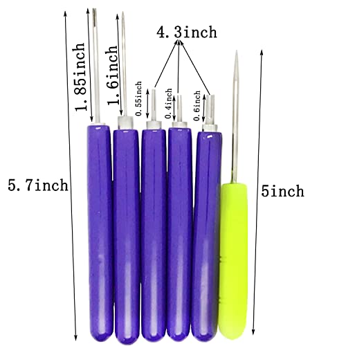11 Pcs Paper Quilling Tools, Different Sizes Handmade Rolling Curling Quilling Needle Pen For Advanced Quiller, Diy, Handcraft, Scrapbooking, Card Making And Origami #TOP3