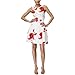 Anne Klein Women's Printed Scuba Seamed Fit and Flare Dress