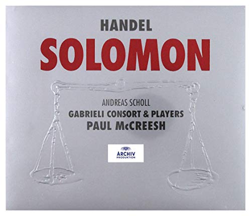 Price comparison product image Handel: Solomon / Scholl · Dam-Jensen · Hagley · Bickley · Gritton · Agnew · Harvey · Gabrieli Consort & Players · McCreesh