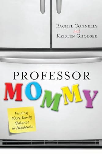 Silver fridge with professor mommy on it. 
