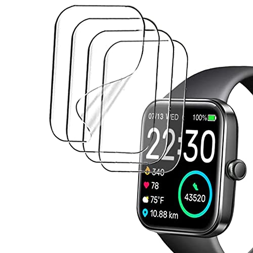 smaate Soft Screen Protector Compatible with SKG V7 1.7 inches smartwatch
