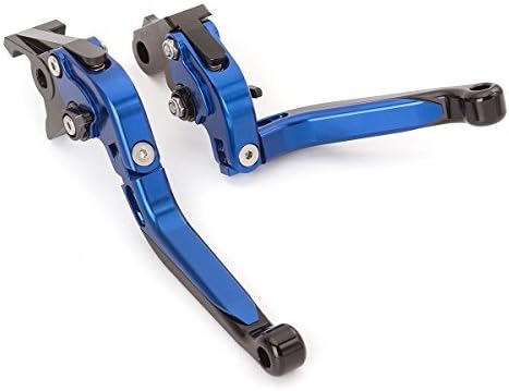 Miniatura 41 de FXCNC Billet Folding Extendable Adjustable Brake Clutch Levers Compatible with Raptor YFM660 01-04, TTR125L/LE/LW 00-16, Banshee 350 02-06