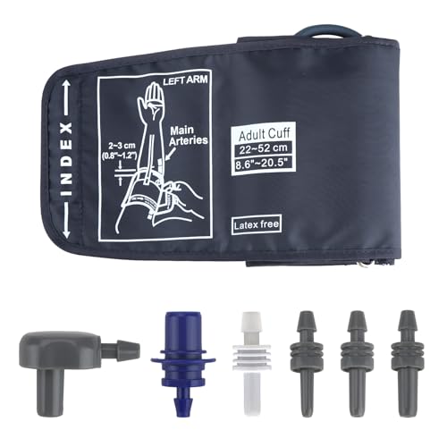 Lot De 2 Ampoules De Gonflage En Latex Avec Valve De Décompression – Pour Tensiomètre, Pompes Manuelles, Accessoires D'Inflation (Noir, 11x4 Cm)