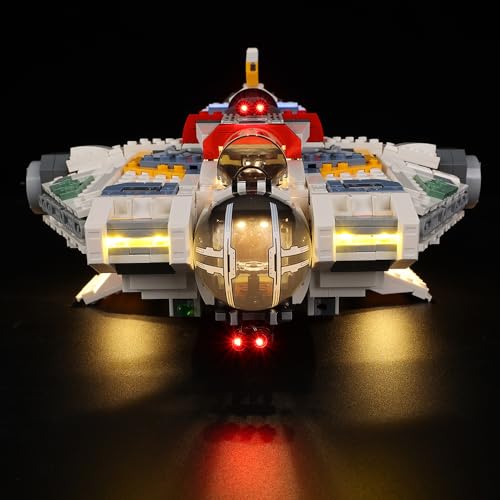 Kyglaring LED Lighting Kit (No Model), Compatible with Lego-75357 Star Wars Ghost & Phantom II Building Blocks Model Set - Image 2