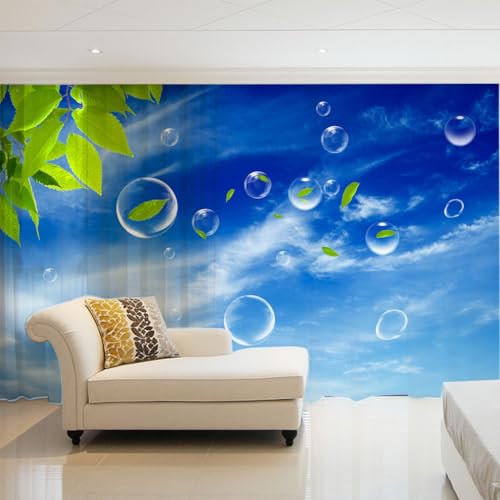 Rideaux transparent avec oeillets bleu voilage fenetre salon moderne
