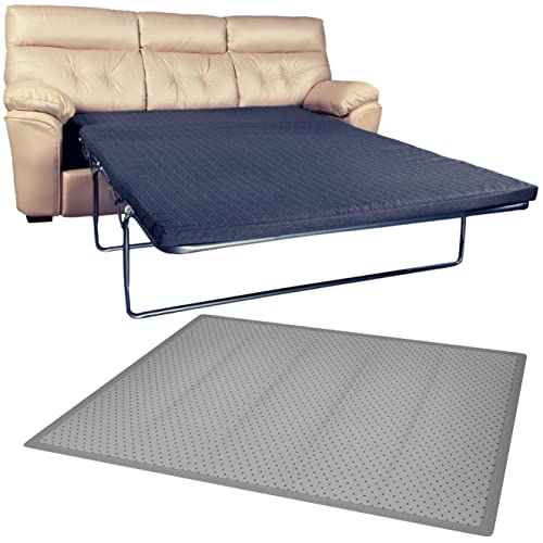 Meliusly® Sleeper Sofa Support Board (48x60'' - Queen Size) Sleeper Sofa Support for Sofa Bed - Sleep Sofa Bar Shield for Sofa Bed or Pullout Couch - Sofa Bed Mattress, Cushion and Bar Support Slats Meliusly® Sleeper Sofa Support Board (48x60'' - Queen Size) Sleeper Sofa Support for Sofa Bed - Sleep Sofa Bar Shield for Sofa Bed or Pullout Couch - Sofa Bed Mattress, Cushion and Bar Support Slats