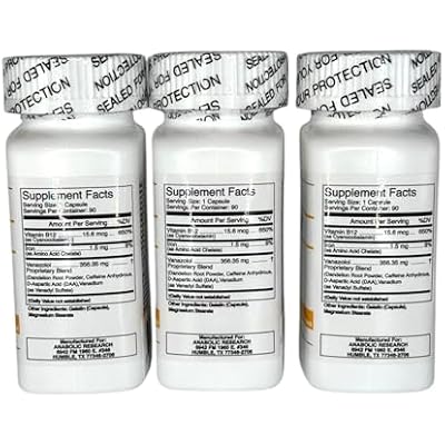 Winn-50-3 Month Supply - 270 Capsules - Dietary Supplement - Support Lean Physique and Improved Athleticism