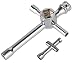 Produktbild 2pcs Aluminium Cross Wrenches Sleeve 4/5/5.5/7mm 8mm 10mm 12mm 17mm Glow Plug Socket Hex Driver Hexagon Spanner Wheel Repair Tools For RC Car