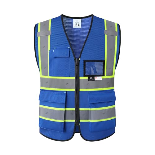 Image of Safety Vest for Men Women Reflective Construction Vest
