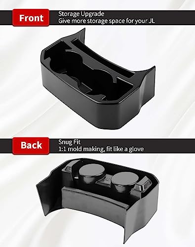 Portavasos trasero para Jeep Wrangler 2018-2023 JeCar miniatura 2