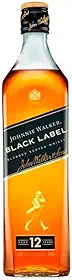 Johnnie Walker Black Label, Whisky, 1L, Kit com 3 Unidades