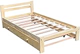 ncludes nido para fiestas de pijamas. Es perfecto para la habitación de tus hijos ya que puedes tener invitados. Tanto la cama como el nido se ajustan a colchones estándar de tamaño doble.