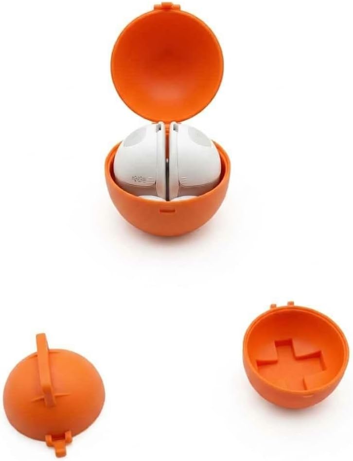 Breast Pump Storage Case Compatible with EUFY S1 Pro, E10, E20, Compact Carrying Case and Fridge Organizer (Orange)