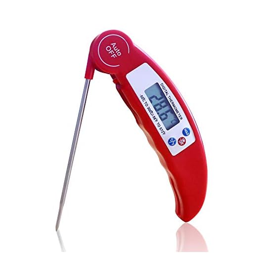Grillthermometer,Lnkey Digital Wireless Kitchen Thermometer BBQ Bratenthermometer Barbecue Fleischthermometer, LCD-Display Fleischthermometer ,6 Edelstahl Temperaturfühlern für Grillen, Backen, Ofen Kochen Steak , App für Android 4.4 + & iOS 7+
