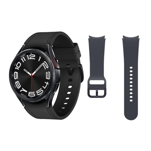 Samsung Galaxy Watch6 Classic 4G LTE, 43 mm + Correa de recambio - Smartwatch, Control de Salud, Seguimiento Deportivo, Batería de Carga Rápida, Negro (Versión Española)