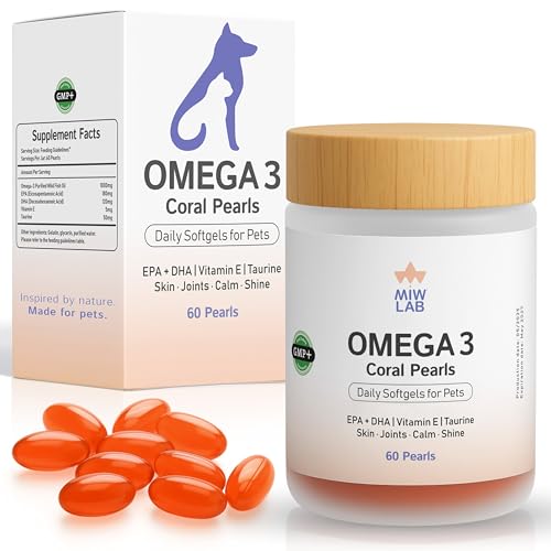 Mauritius Island Dogs Coral Softgels Omega 3 Fischöl Kapseln