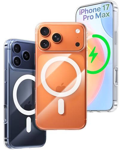 TORRAS iPhone 17 Pro Max p P[X NA MagsafeΉ y[50́Eh~\tgP[Xz y3{΂ݖh~z ϏTPU CX[d Qi2.2Ή 25W[d\ h hw lی y DIY