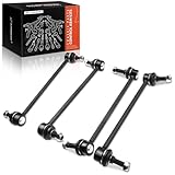 A-Premium Set of 4, Front & Rear Sway Bar Links Kit Stabilizer Bar Links, Compatible with Lexus ES350 2010 2011 2012