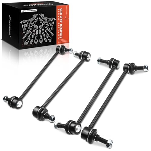 A-Premium Set of 4, Front & Rear Sway Bar Links Kit Stabilizer Bar Links, Compatible with Lexus ES350 2010 2011 2012