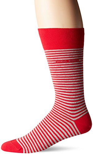 HUGO BOSS Men's Marc Design Us 10196989 01 Sockshosiery, -bright red, 7-13