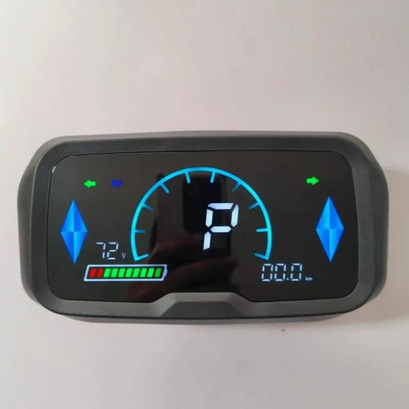Tachymètre ensemble d'instruments de moto contre reflets écran numérique LED T3