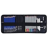 Mit Aufbewahrungstasche: Das Art Pencil Set wird mit einer Aufbewahrungstasche geliefert, die Sie nach jedem Gebrauch bequem verstauen und leicht tragen können.