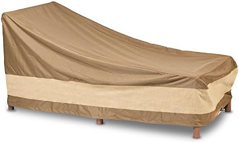 AnyWeather AWPC04 Patio Chaise Lounge Outdoor Cover, Beige