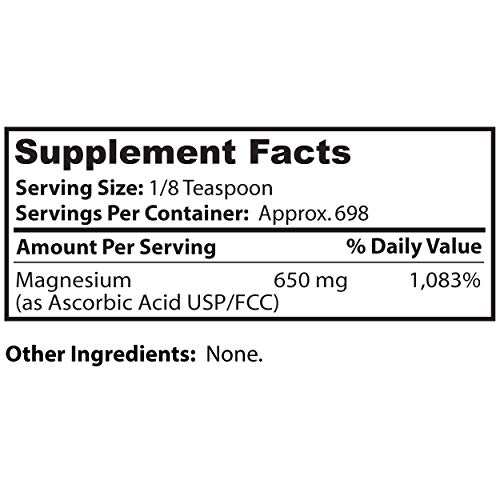 Drclark Vitamin C Powder Ascorbic Acid - Immune Support Supplement, Gluten Free, Potent Antioxidant, Supports Brain Function, Promotes Tissue Formation And Repair, 454Gm | 16Oz #TOP3