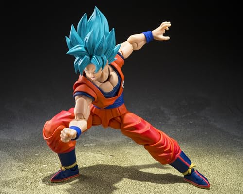 Image of TAMASHII NATIONS - Dragon Ball Super - Super Saiyan God Super Saiyan Son Goku (Blue Power Transcending Limits) S.H.Figuarts Action Figure