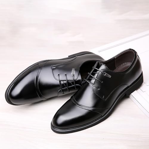 Men's Genuine Leather Dress Shoes for Office, Comfortable Business Casual Oxford Shoes, Elegant Fit for Events & Daily Wear, Designed for Men2